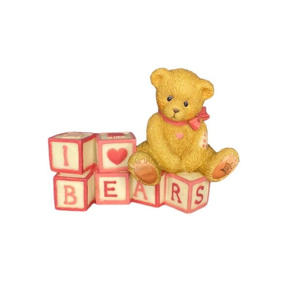 Cherished Teddies Enesco  I Love Bears 902950 Mini Bear Figure NEW NIB 1996 - Picture 9 of 9